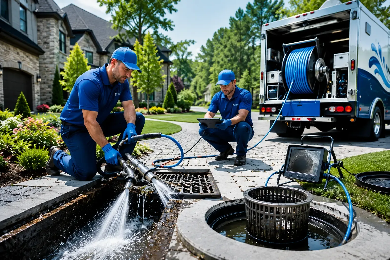 Local outdoor drain cleaning professionals in Upton, MA